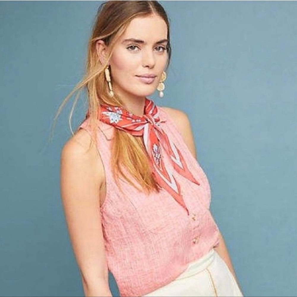 Maeve Anthropologie Felicity Sleeveless Top size 10